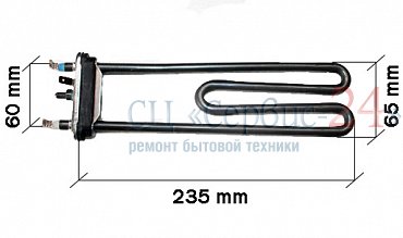 Нагревательный элемент к стиральной машине SILTAL (СИЛТАЛ) 1900W 230V